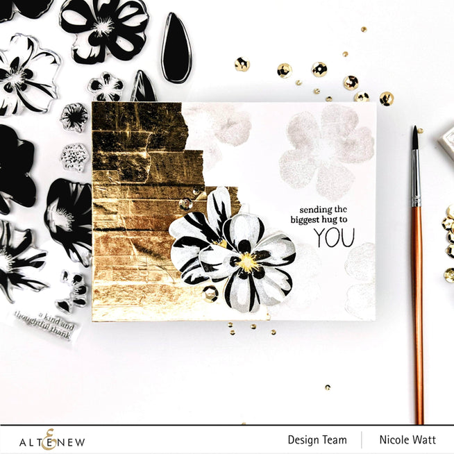 Part A-Glitz Art Craft Co.,LTD Dies Flowering Cistus Die Set