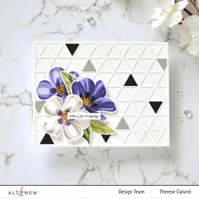 Part A-Glitz Art Craft Co.,LTD Dies Flowering Cistus Die Set