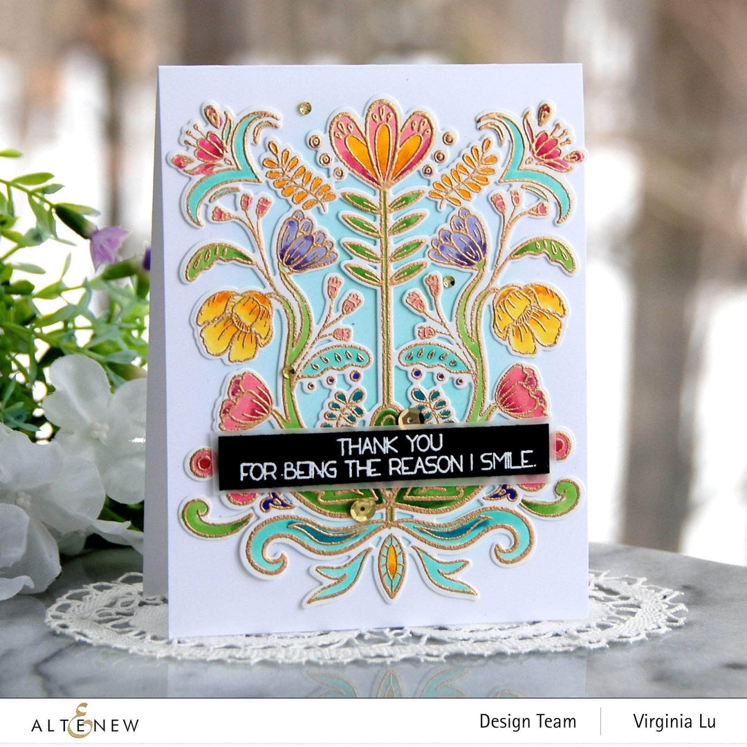 Part A-Glitz Art Craft Co.,LTD Dies Folk Art Die Set