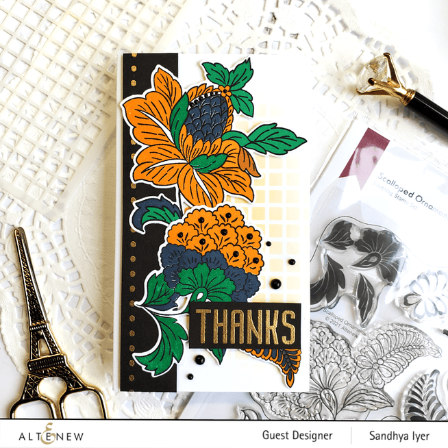 Part A-Glitz Art Craft Co.,LTD Dies Folk Art Die Set