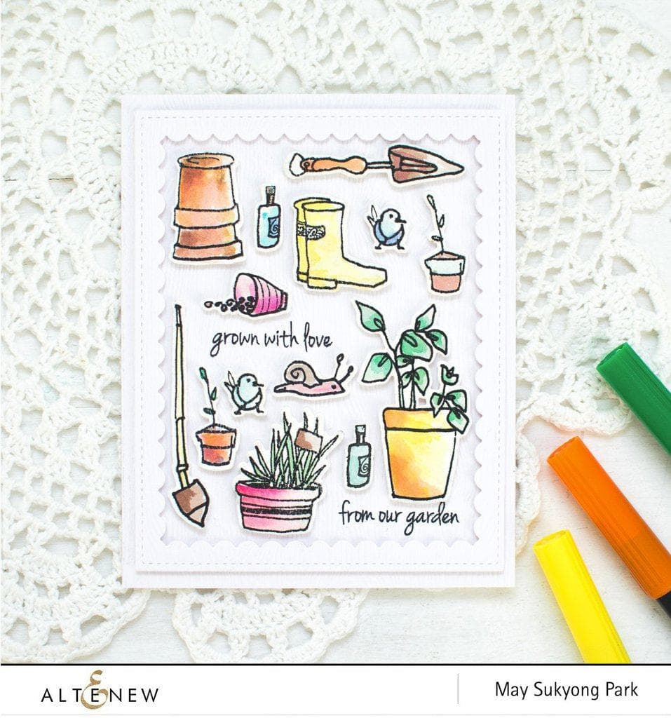Part A-Glitz Art Craft Co.,LTD Dies Garden Grow Die Set