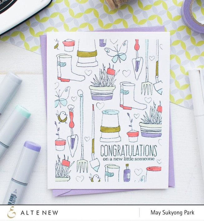 Part A-Glitz Art Craft Co.,LTD Dies Garden Grow Die Set