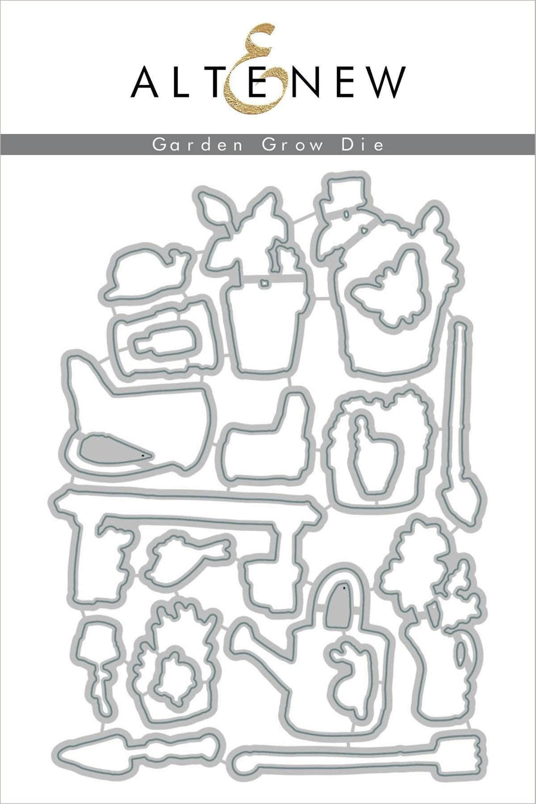 Part A-Glitz Art Craft Co.,LTD Dies Garden Grow Die Set