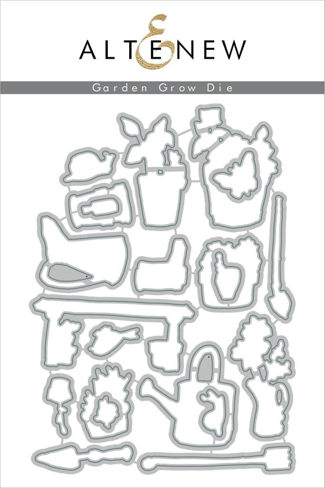 Part A-Glitz Art Craft Co.,LTD Dies Garden Grow Die Set