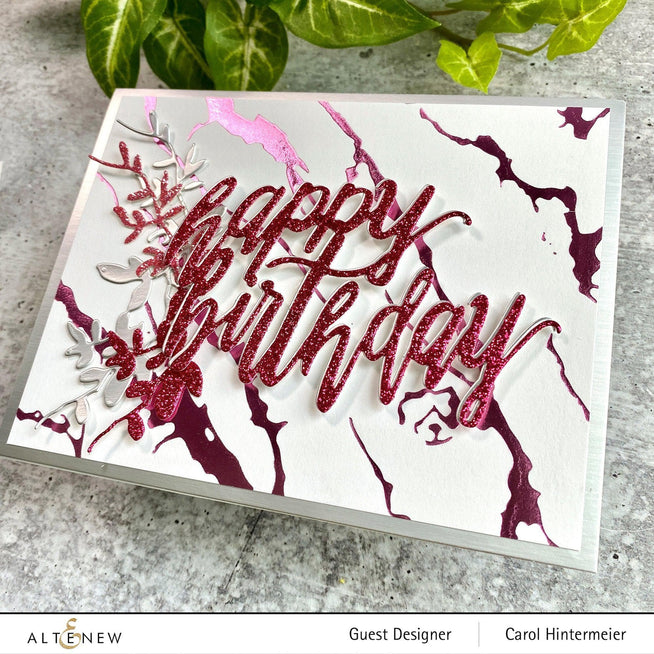 Part A-Glitz Art Craft Co.,LTD Dies Happy Birthday Die