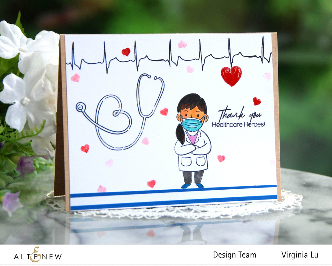Part A-Glitz Art Craft Co.,LTD Dies Healthcare Heroes Die Set