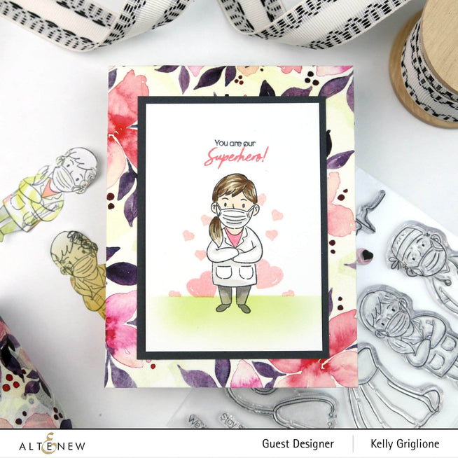 Part A-Glitz Art Craft Co.,LTD Dies Healthcare Heroes Die Set