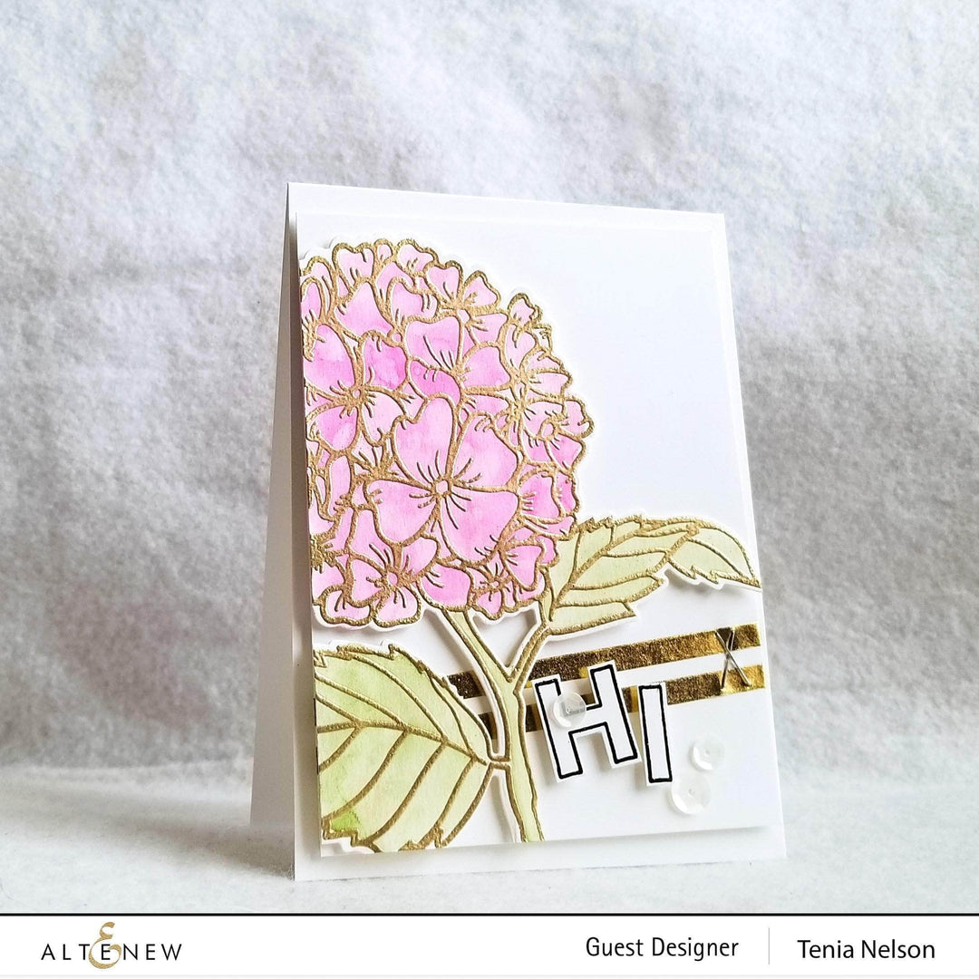 Part A-Glitz Art Craft Co.,LTD Dies Hello Hydrangea Die Set
