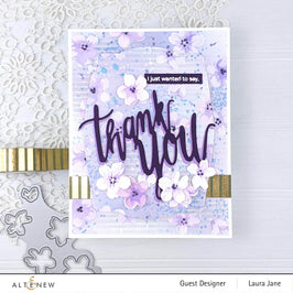 Part A-Glitz Art Craft Co.,LTD Dies Hill Blossoms Die Set