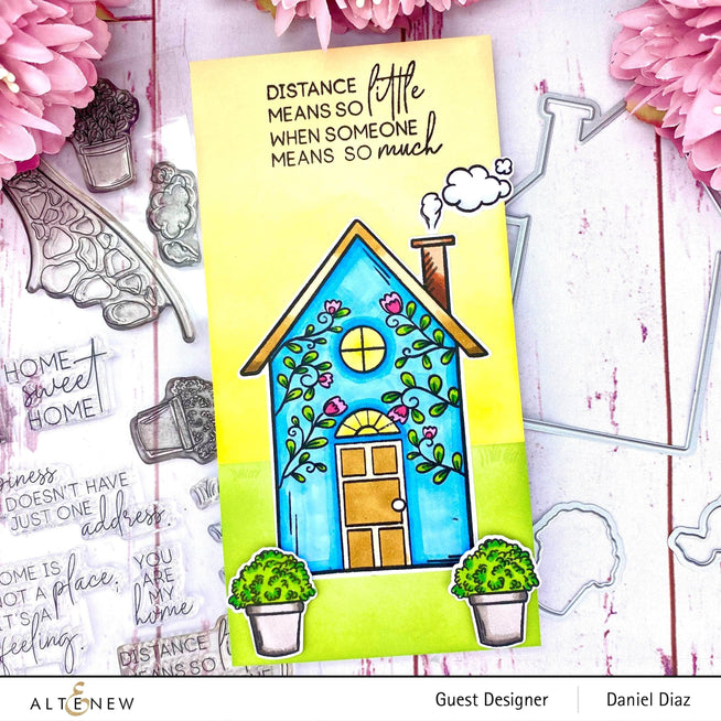 Part A-Glitz Art Craft Co.,LTD Dies Home Sweet Home Die Set