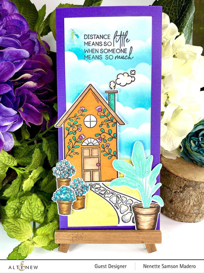 Part A-Glitz Art Craft Co.,LTD Dies Home Sweet Home Die Set