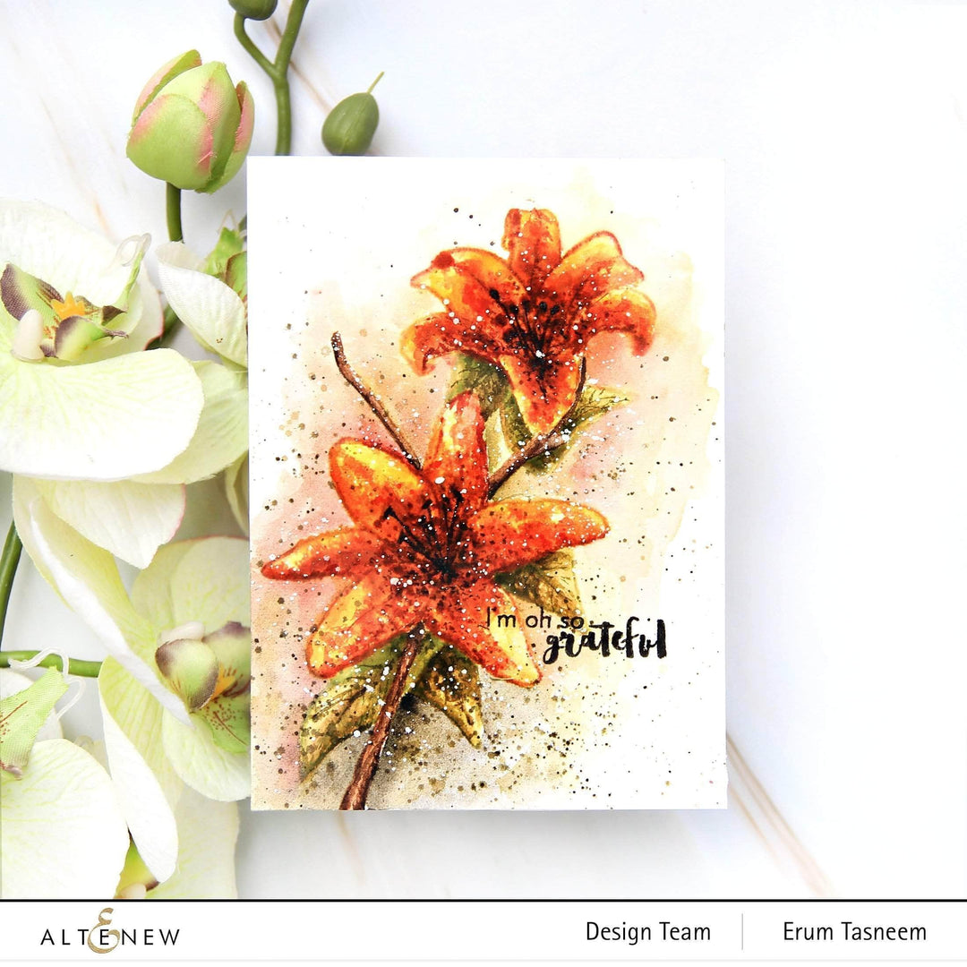 Part A-Glitz Art Craft Co.,LTD Dies Inky Lily Die Set