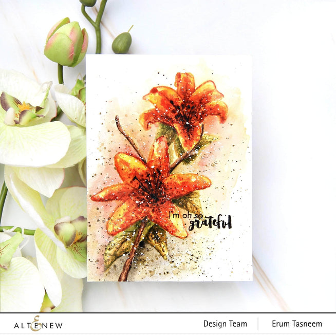 Part A-Glitz Art Craft Co.,LTD Dies Inky Lily Die Set