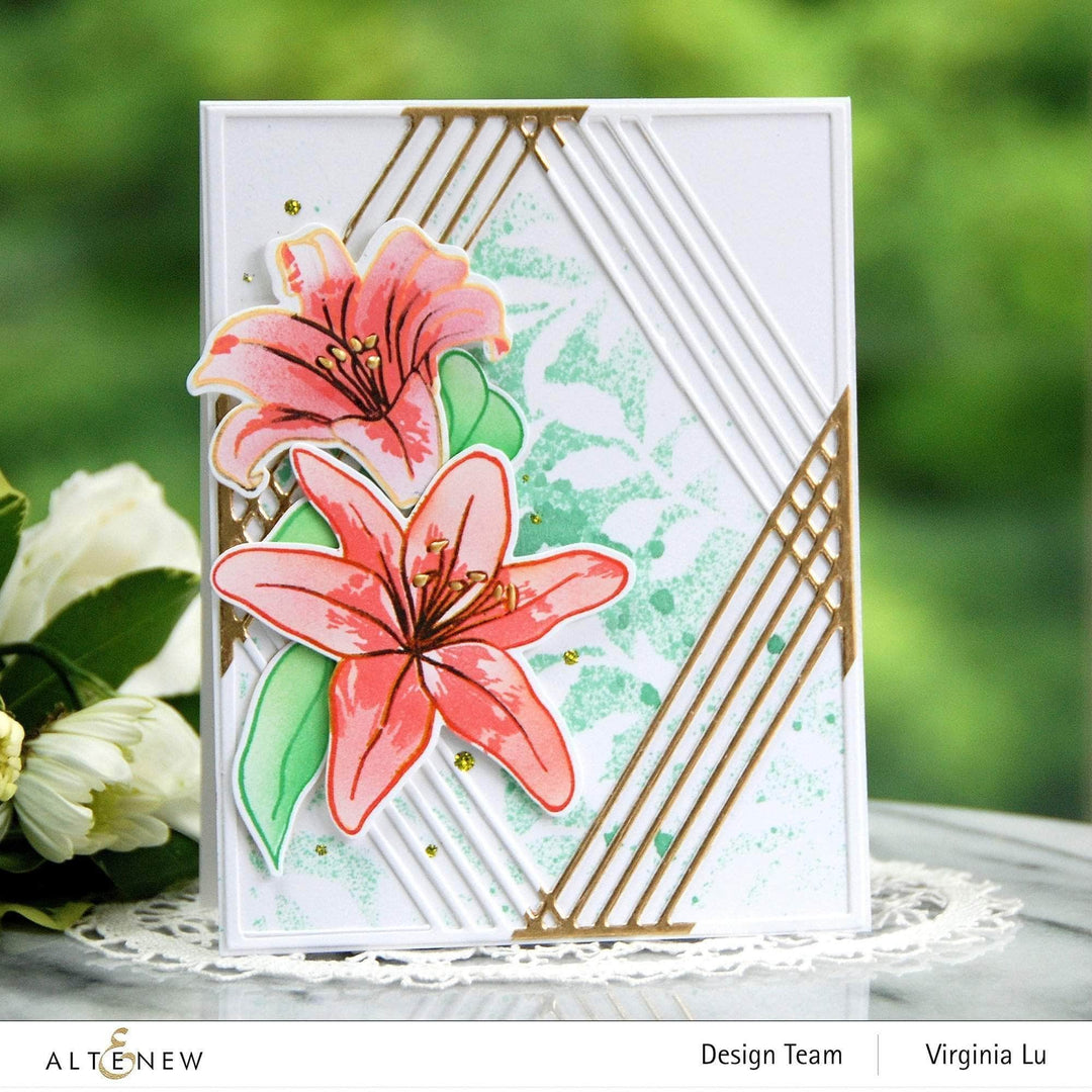 Part A-Glitz Art Craft Co.,LTD Dies Inky Lily Die Set