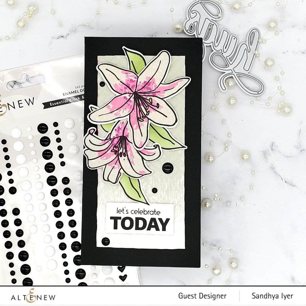 Part A-Glitz Art Craft Co.,LTD Dies Inky Lily Die Set