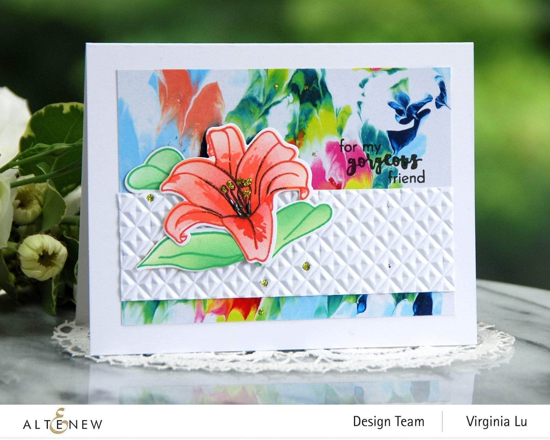 Part A-Glitz Art Craft Co.,LTD Dies Inky Lily Die Set