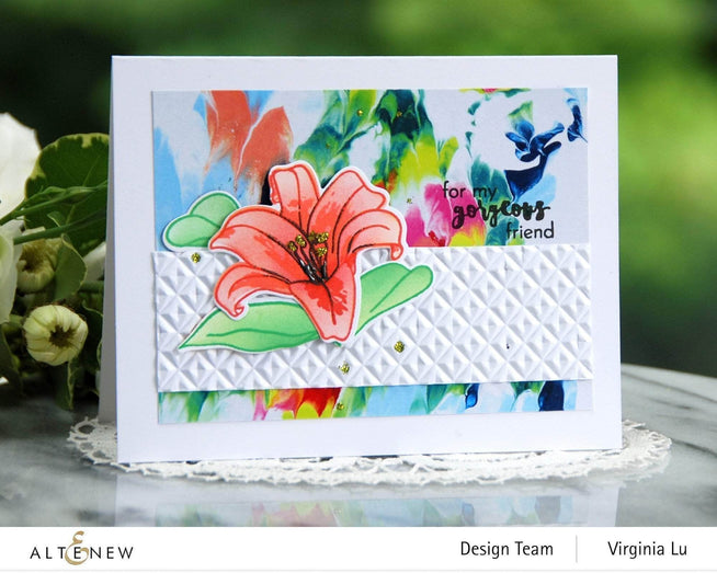 Part A-Glitz Art Craft Co.,LTD Dies Inky Lily Die Set
