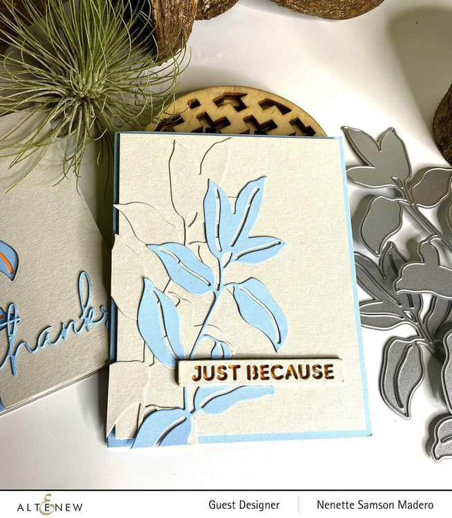 Part A-Glitz Art Craft Co.,LTD Dies Inline Leaves Die Set