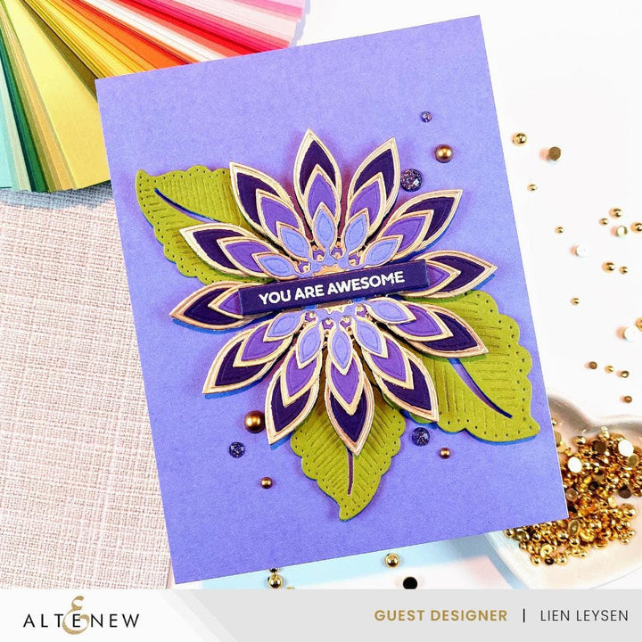 Jeweled Botanicals Layering Die Set