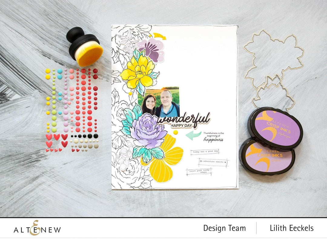 Part A-Glitz Art Craft Co.,LTD Dies Kind Reminders Die Set