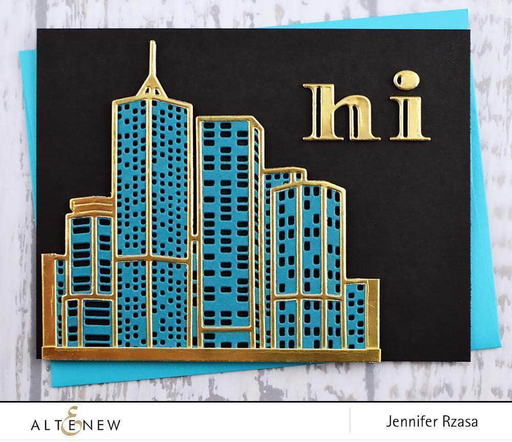 Part A-Glitz Art Craft Co.,LTD Dies Layered Cityscape Cover Die B
