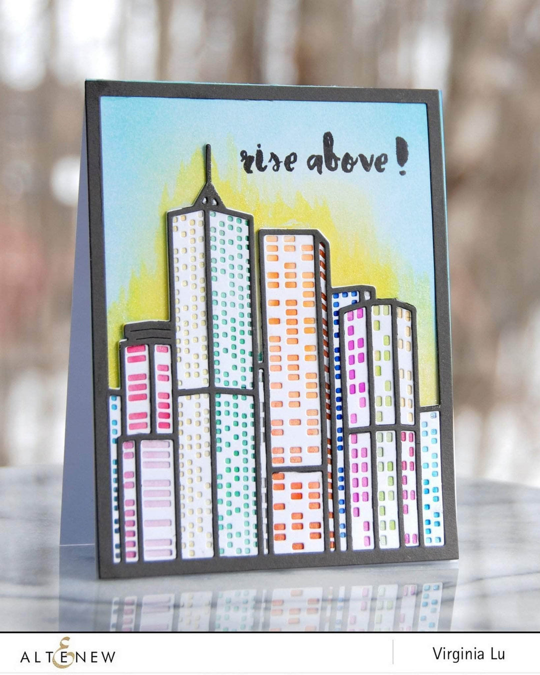 Part A-Glitz Art Craft Co.,LTD Dies Layered Cityscape Cover Die B