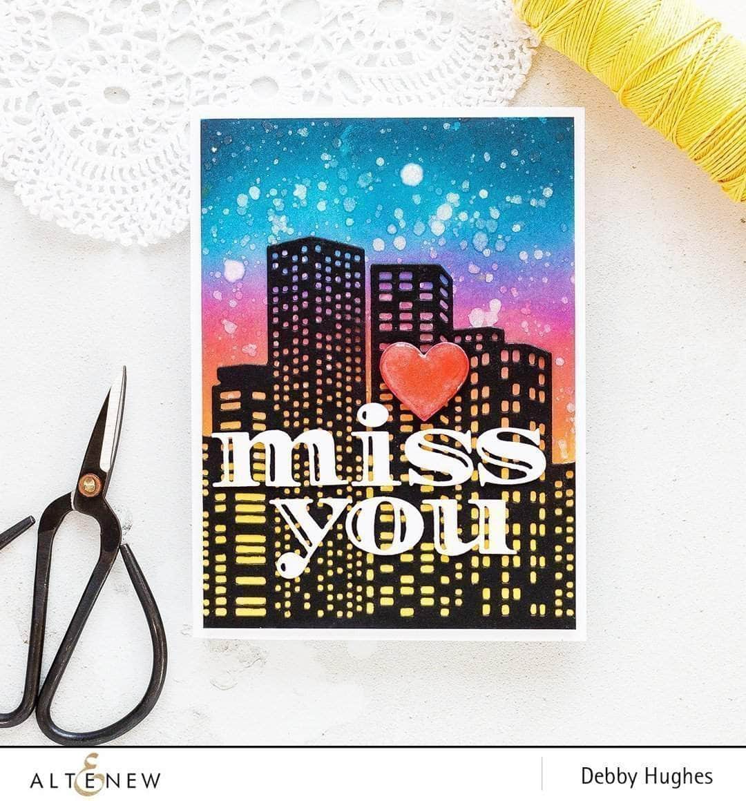 Part A-Glitz Art Craft Co.,LTD Dies Layered Cityscape Cover Die B