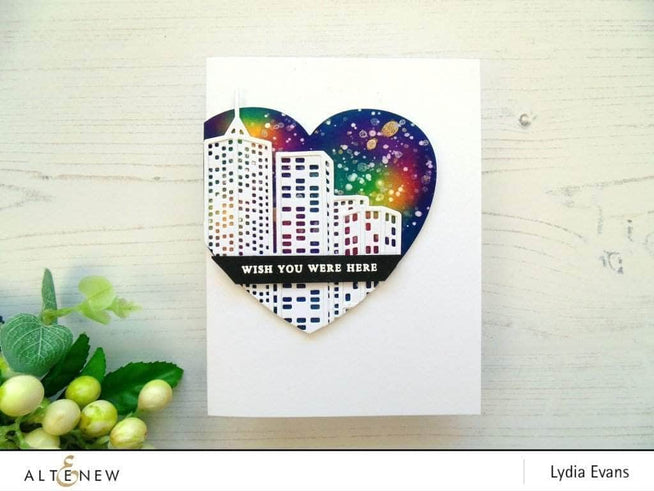 Part A-Glitz Art Craft Co.,LTD Dies Layered Cityscape Cover Die B