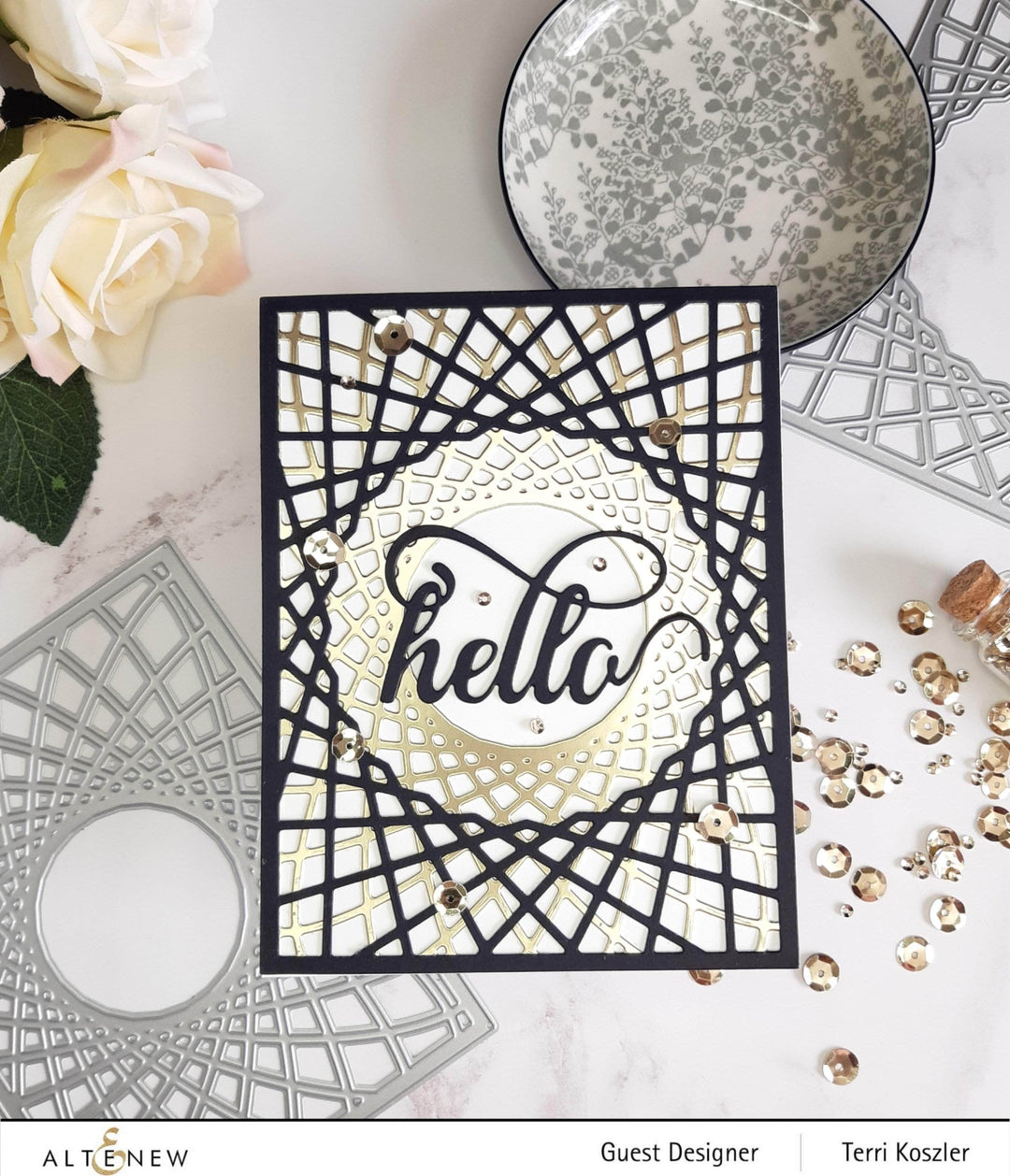 Part A-Glitz Art Craft Co.,LTD Dies Layered Geo Cover Die B