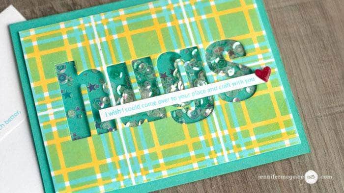 Part A-Glitz Art Craft Co.,LTD Dies Layered Plaid Cover Die A