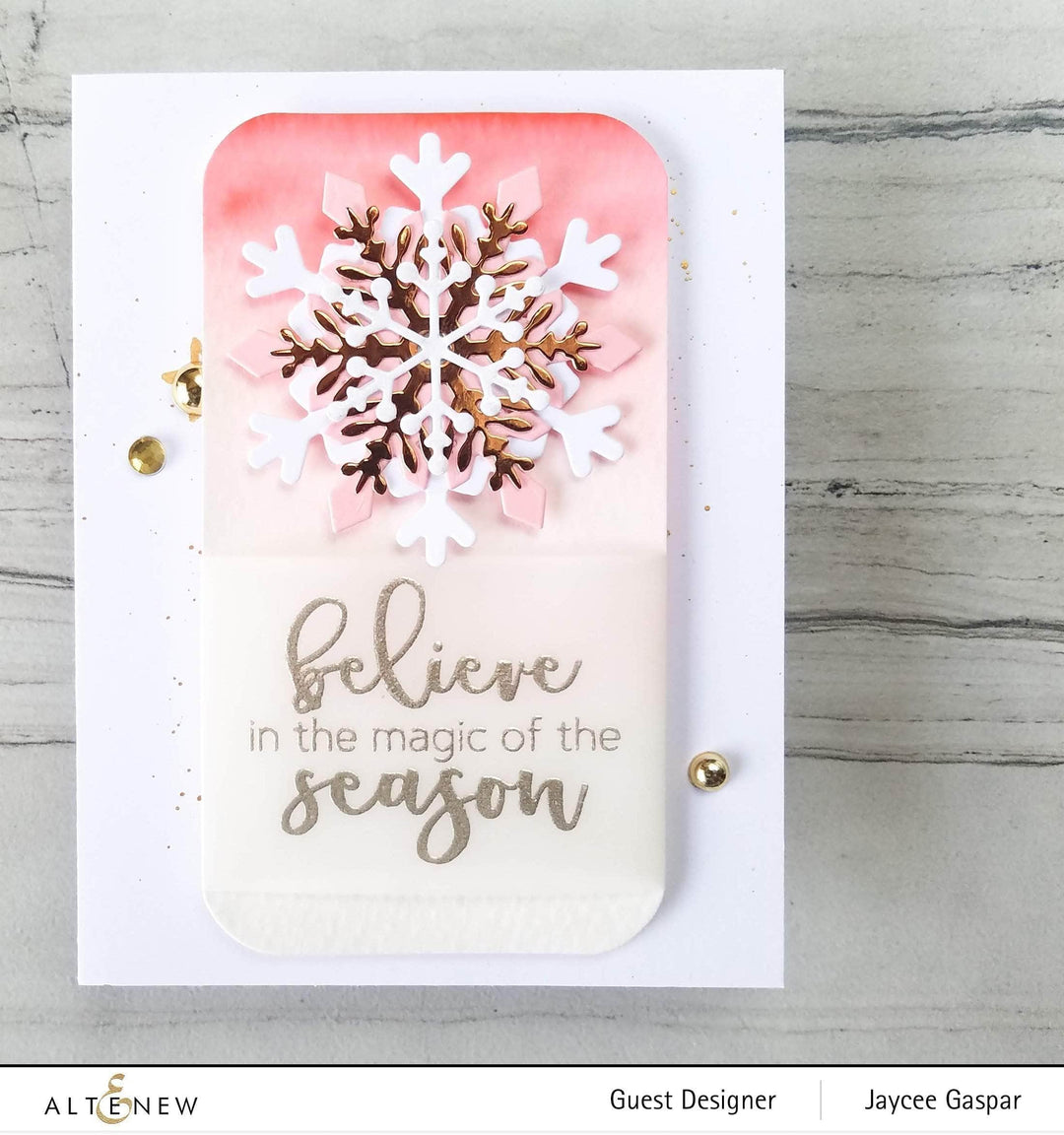 Part A-Glitz Art Craft Co.,LTD Dies Layered Snowflake Stars Cover Die A