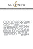 Part A-Glitz Art Craft Co.,LTD Dies Mandala Confetti Die Set