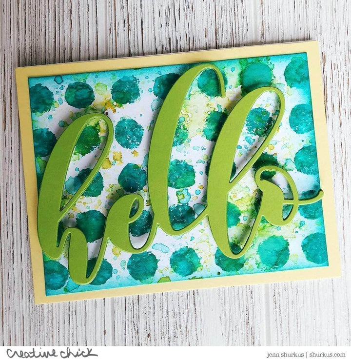 Part A-Glitz Art Craft Co.,LTD Dies Mega Hello Die