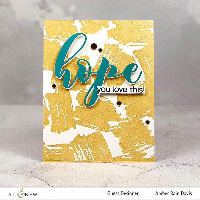 Part A-Glitz Art Craft Co.,LTD Dies Mega Hope Die