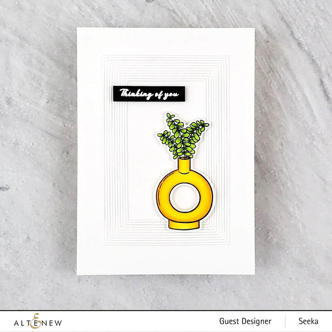 Part A-Glitz Art Craft Co.,LTD Dies Modern Eucalyptus Die Set