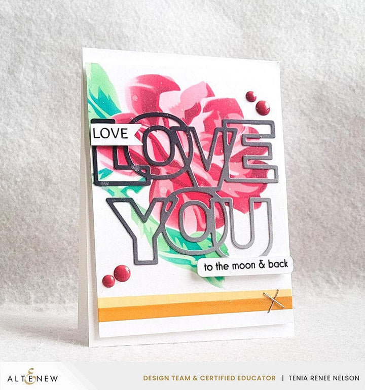 Outlined Love You Die