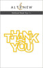 Part A-Glitz Art Craft Co.,LTD Dies Outlined Thank You Die