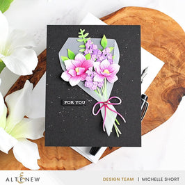 Parchment Bouquet Layering Die Set