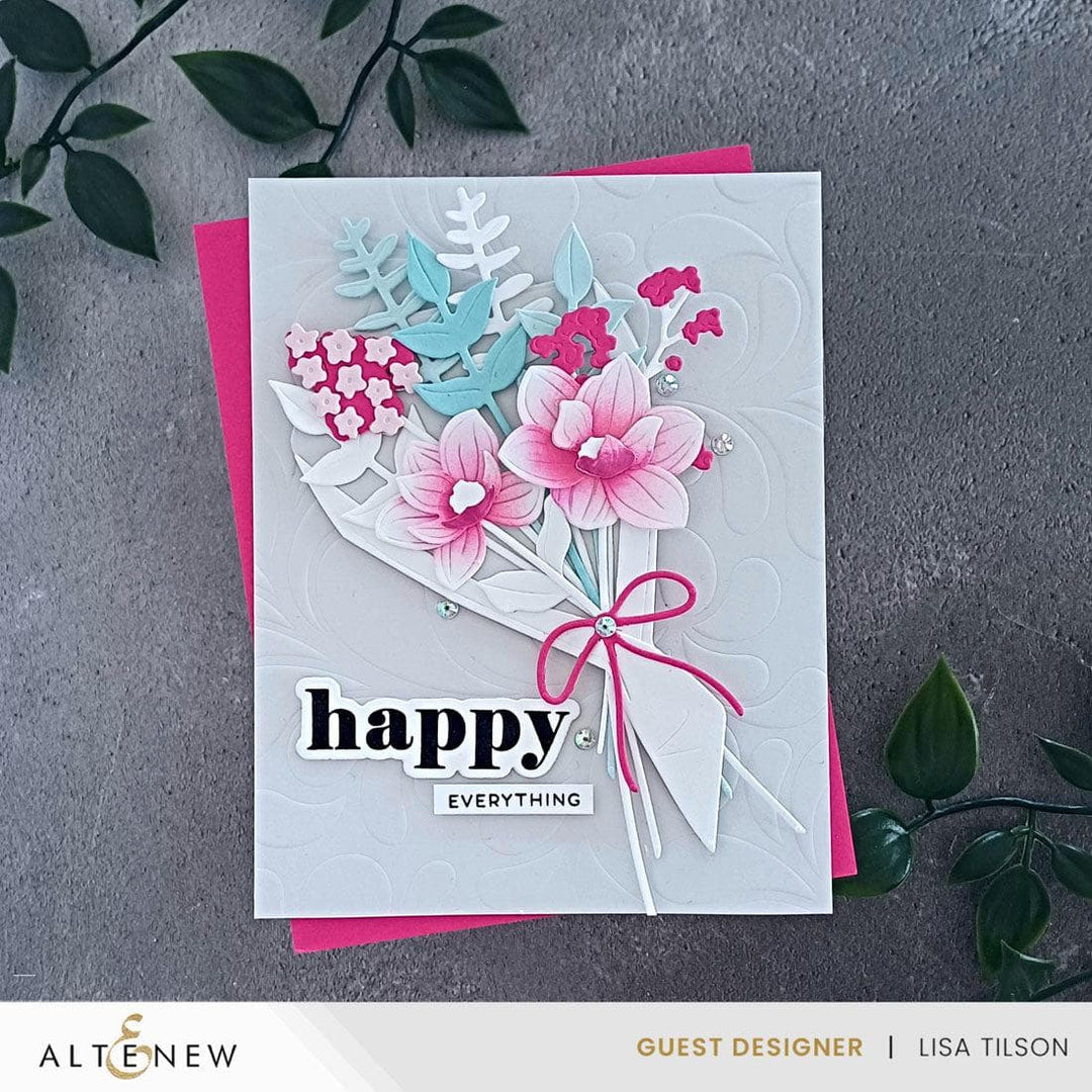 Parchment Bouquet Layering Die Set