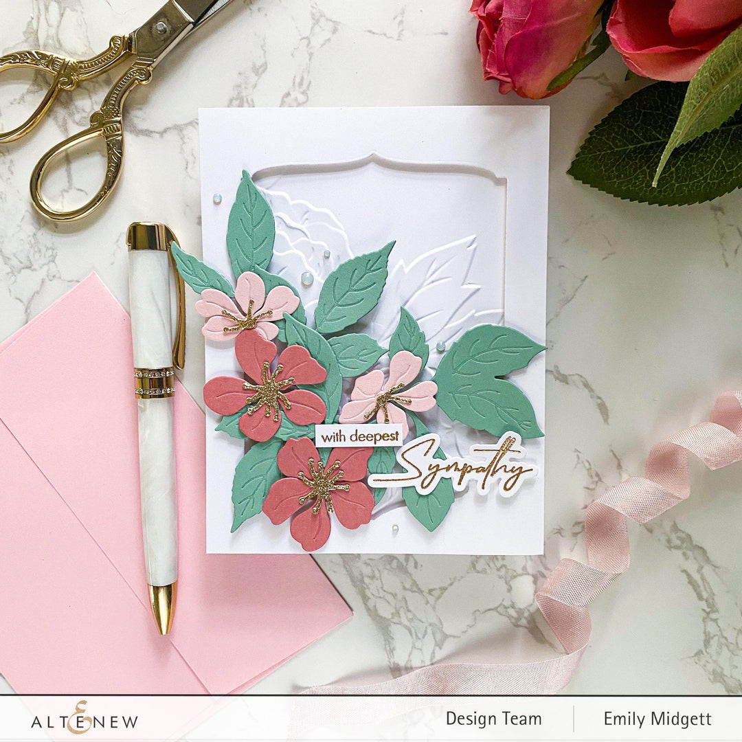 Part A-Glitz Art Craft Co.,LTD Dies Plum Blossoms Layering Die Set