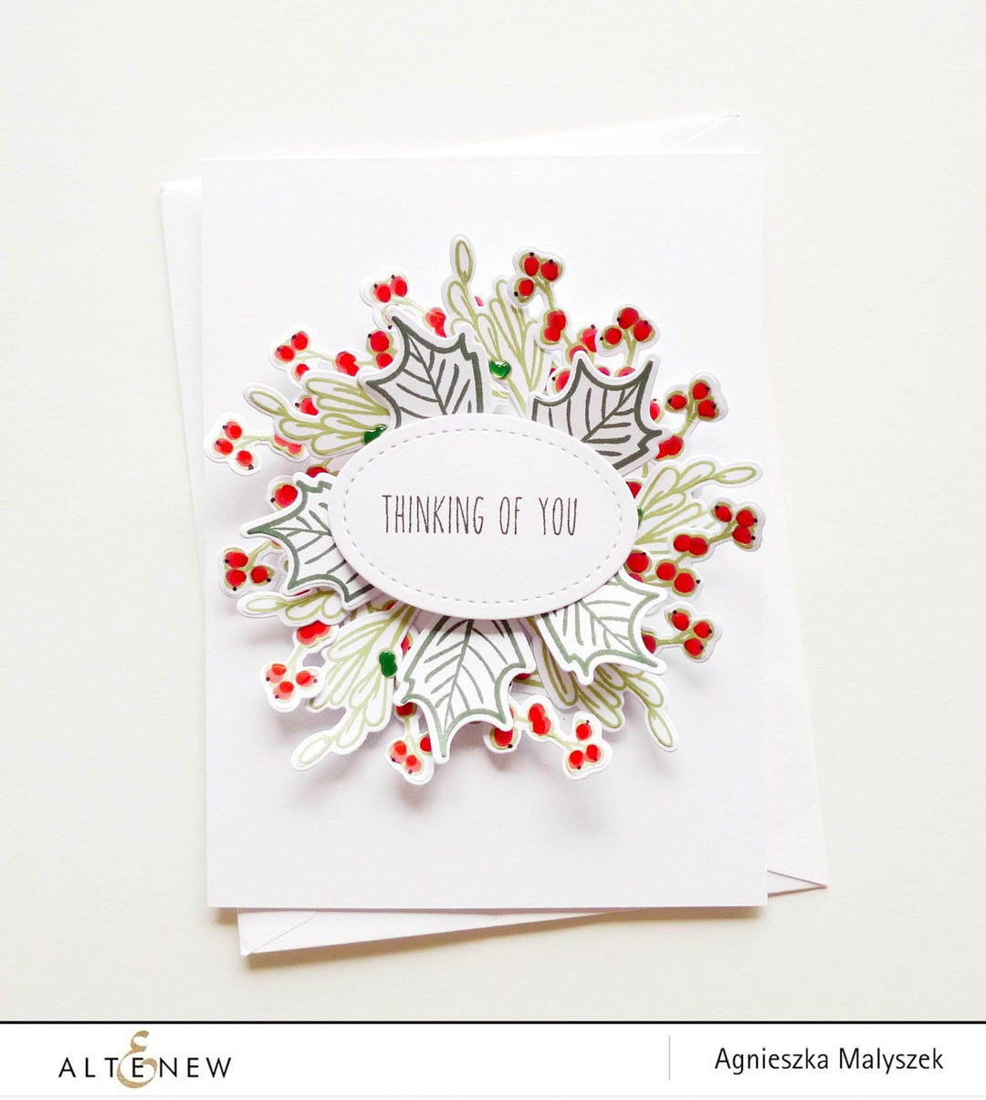 Part A-Glitz Art Craft Co.,LTD Dies Poinsettia & Pine Die Set