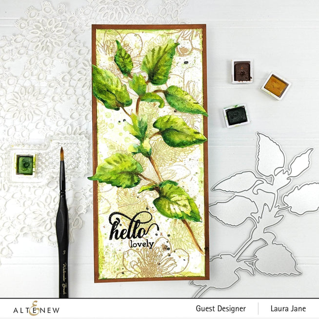 Part A-Glitz Art Craft Co.,LTD Dies Polka Dot Leaves Die Set