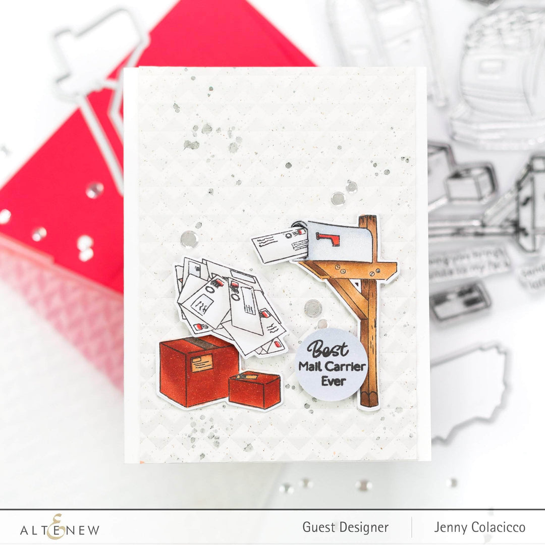 Part A-Glitz Art Craft Co.,LTD Dies Postal Heroes Die Set