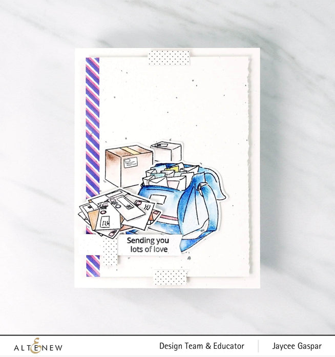 Part A-Glitz Art Craft Co.,LTD Dies Postal Heroes Die Set