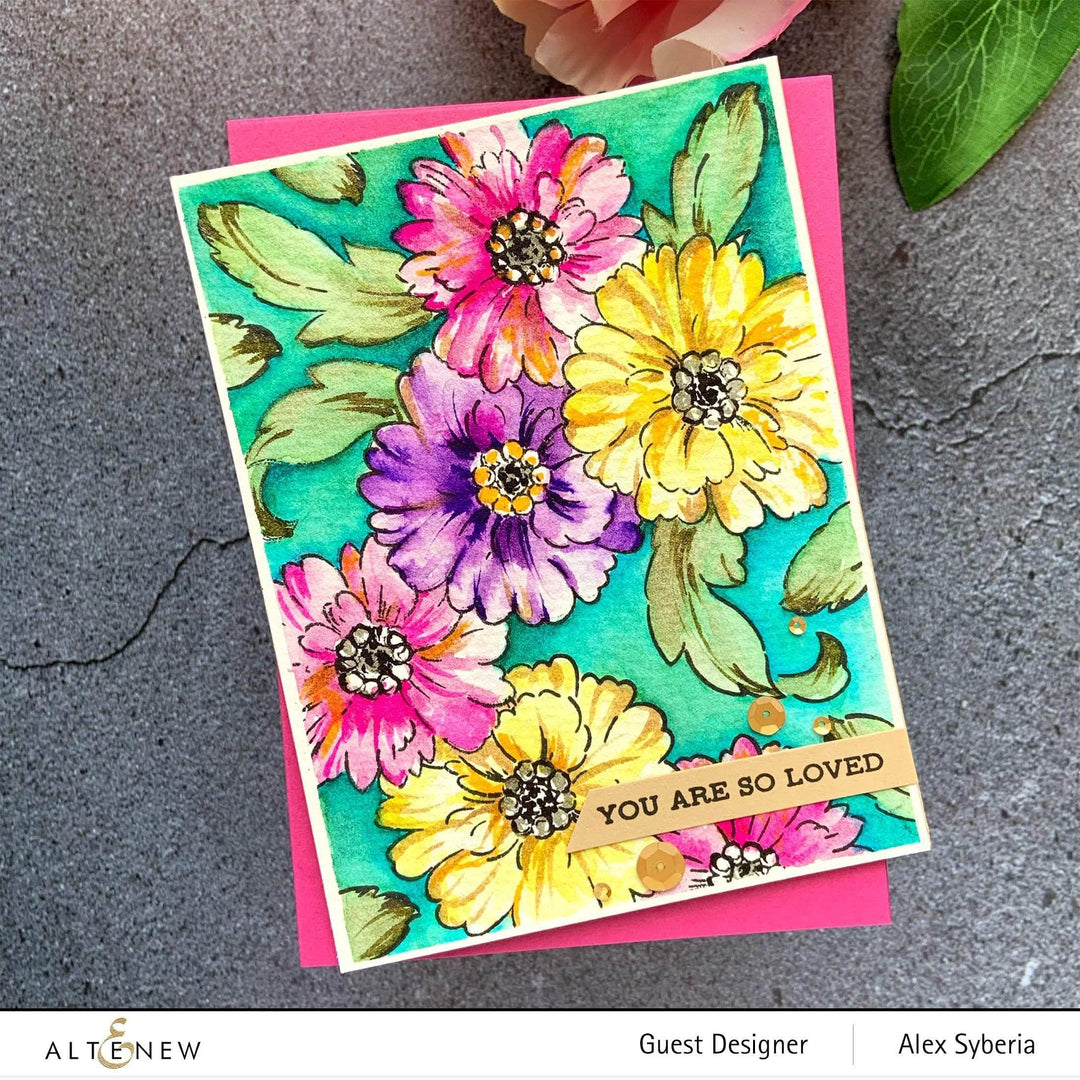 Part A-Glitz Art Craft Co.,LTD Dies Precious Blooms Die Set