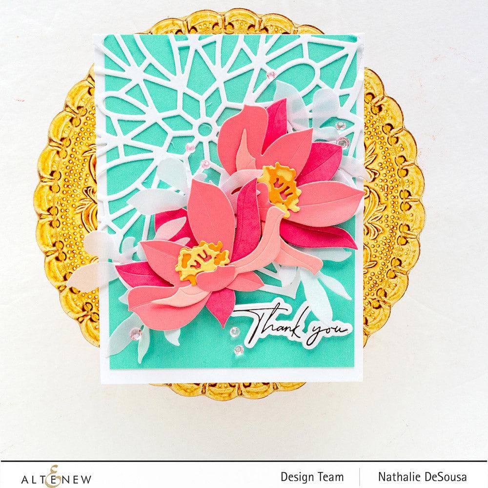 Part A-Glitz Art Craft Co.,LTD Dies Prickly Pear Die Set