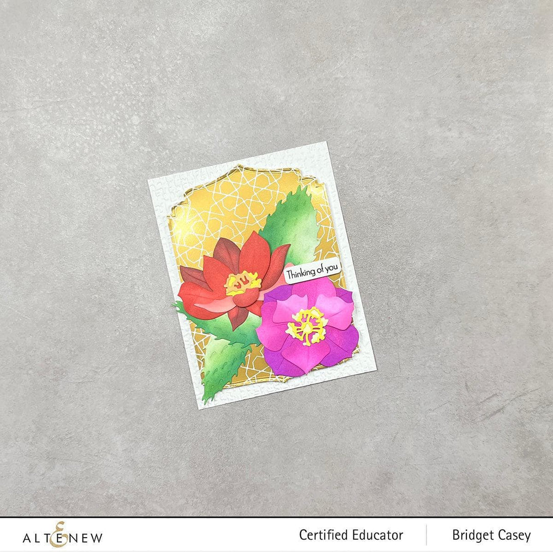 Part A-Glitz Art Craft Co.,LTD Dies Prickly Pear Die Set