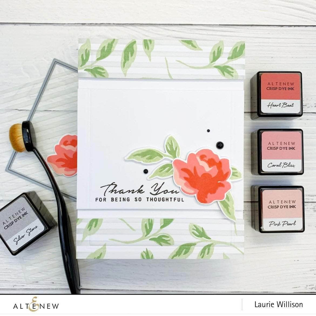 Part A-Glitz Art Craft Co.,LTD Dies Rose Spray Die Set