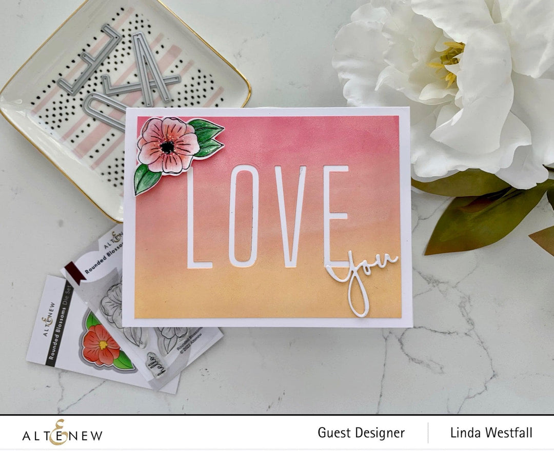 Part A-Glitz Art Craft Co.,LTD Dies Rounded Blossoms Die Set