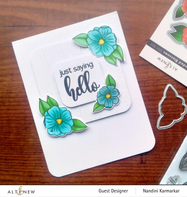 Part A-Glitz Art Craft Co.,LTD Dies Rounded Blossoms Die Set